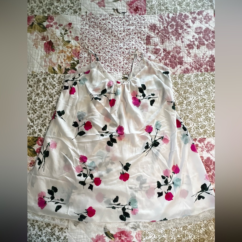 Kate Spade Floral Dress with Pink and Green Accents